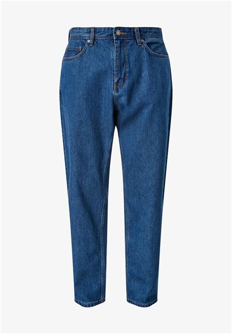 Pantalon fuselé en jean délavé 